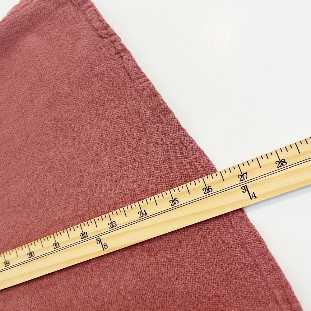 Oh My Gauze! Dusty Rose Short Sleeve Gauze Blouse - Picture 6 of 7